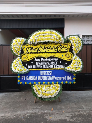 Papan Bunga Duka di Pamuruyan